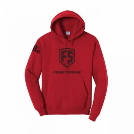 First Strike Hoodie - Red