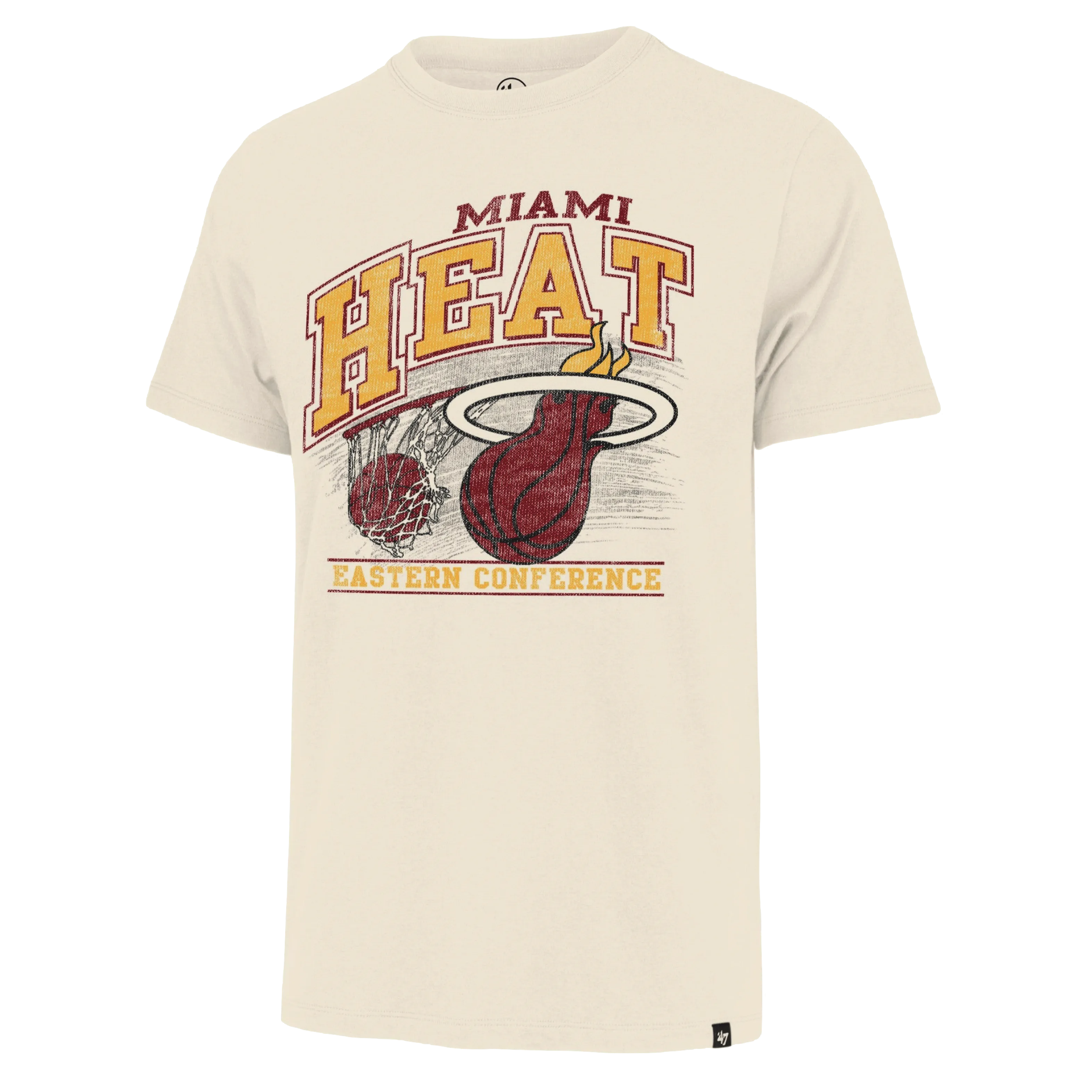 '47 Brand Miami HEAT Amp Up Tee