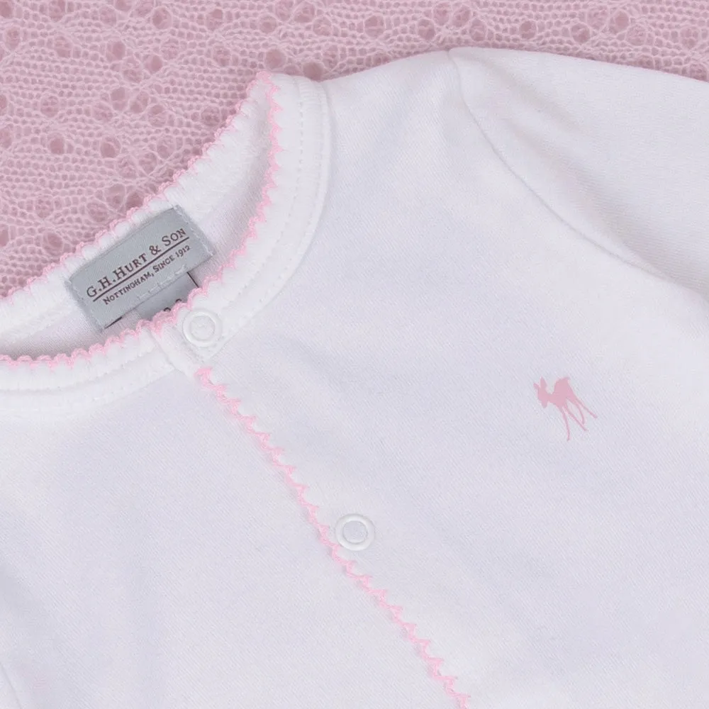 Baby Fawn Babygrow - Pink