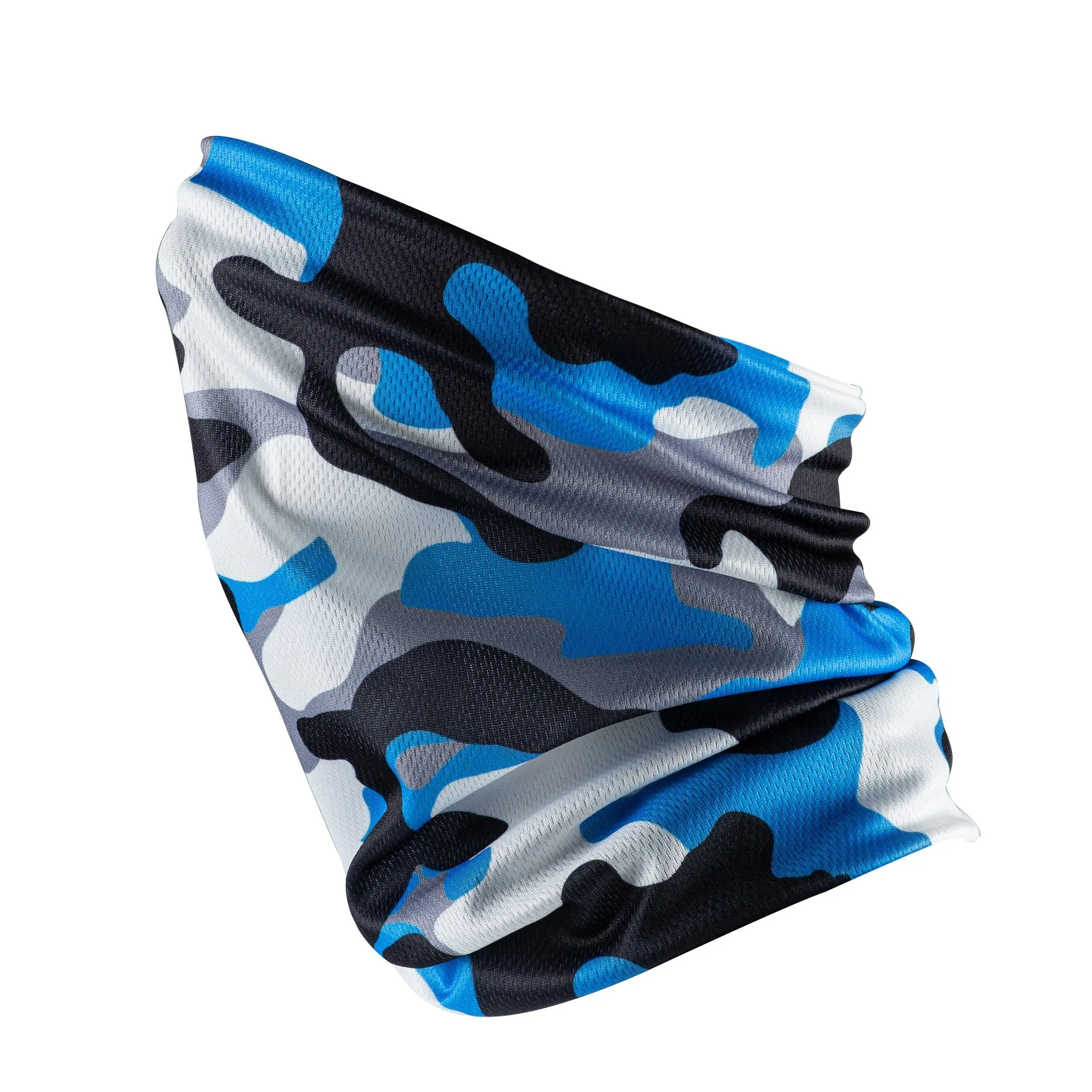 Bandana Face Mask - Blue Camo (Available online only)