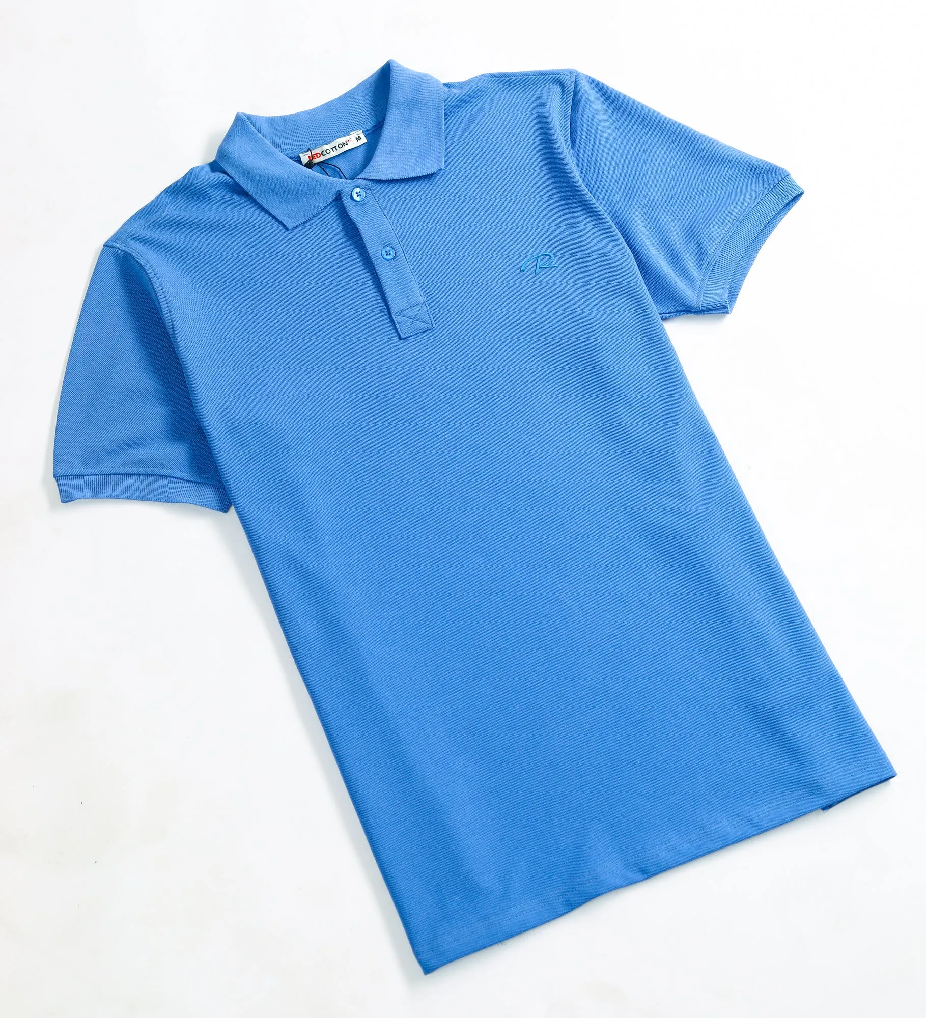 Basic Polo T-Shirt For Men Comfortable - Blue