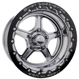 Billet Specialties Street Lite Polished Single Beadlock Wheels RSB23512L7350