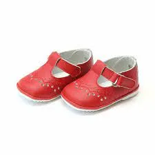 Birdie Leather T-Strap Mary Jane (Baby)