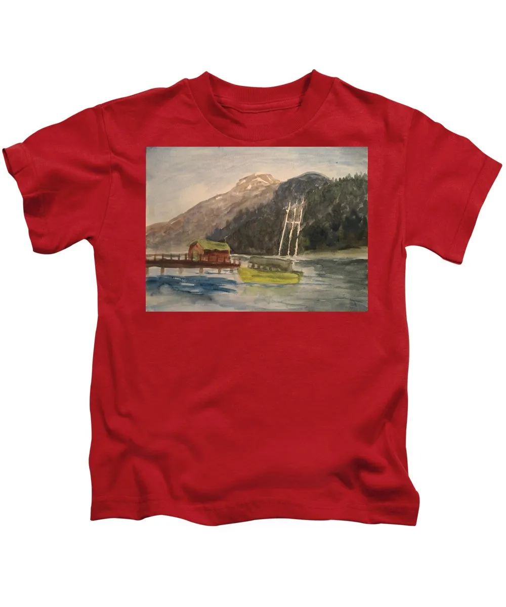 Boating Shore - Kids T-Shirt