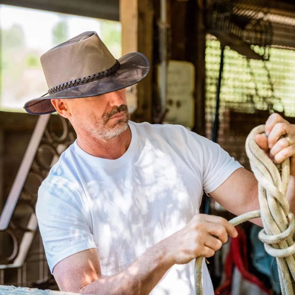 Breeze | Mens Wide Brim Sun Hat