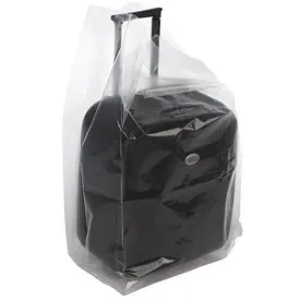 Clear Gusseted Bags on a Roll 48 x 46 x 72 x 4 mil