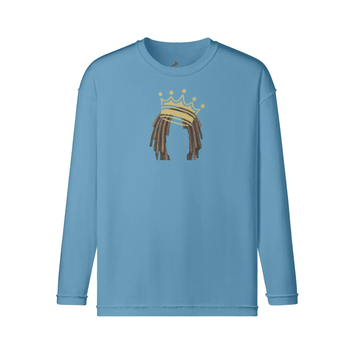 Crowned Dreadz 290GSM Unisex Reverse Seam Washed Long Sleeve T-shirt