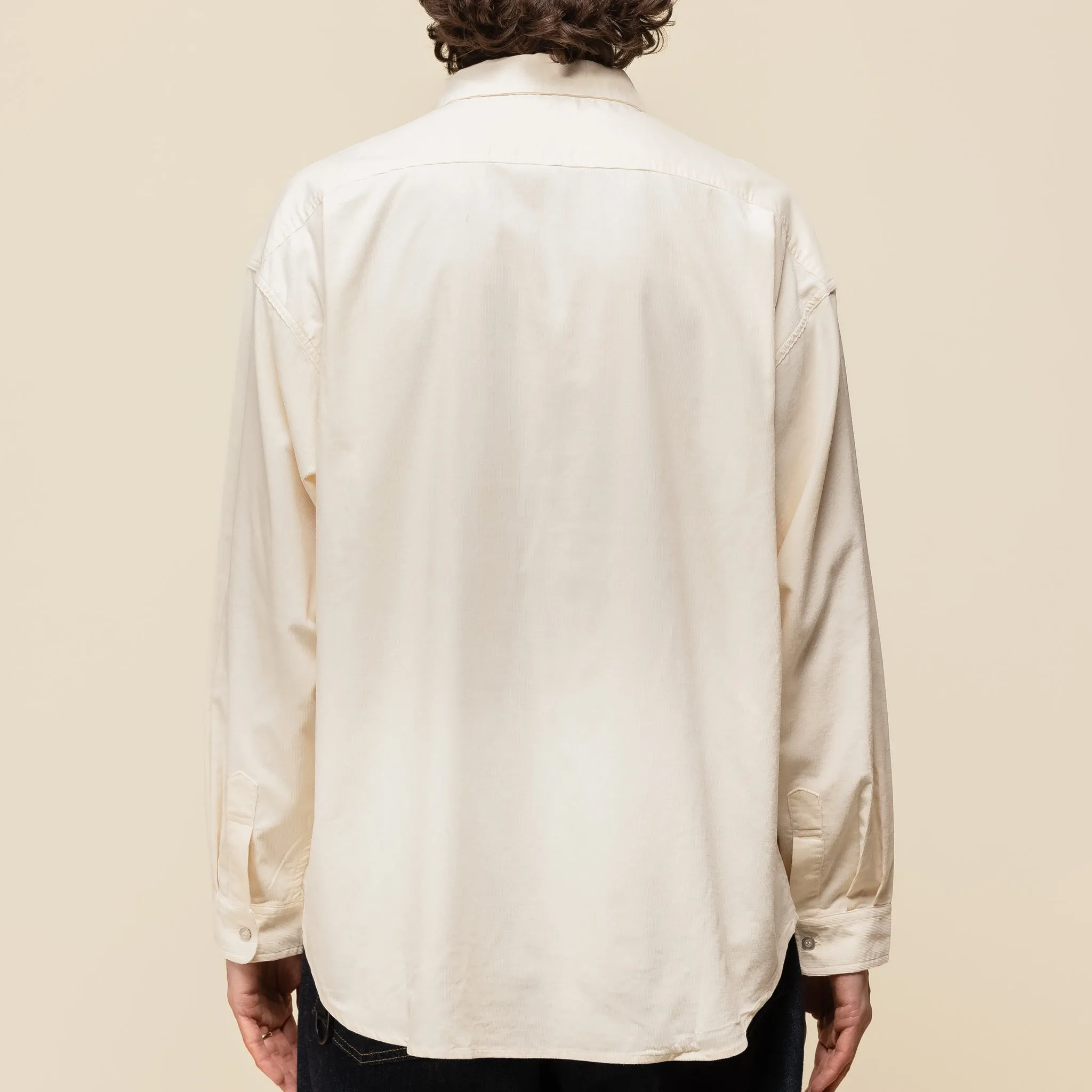 DEMARCOLAB - Atom Cord Shirt - Ivory