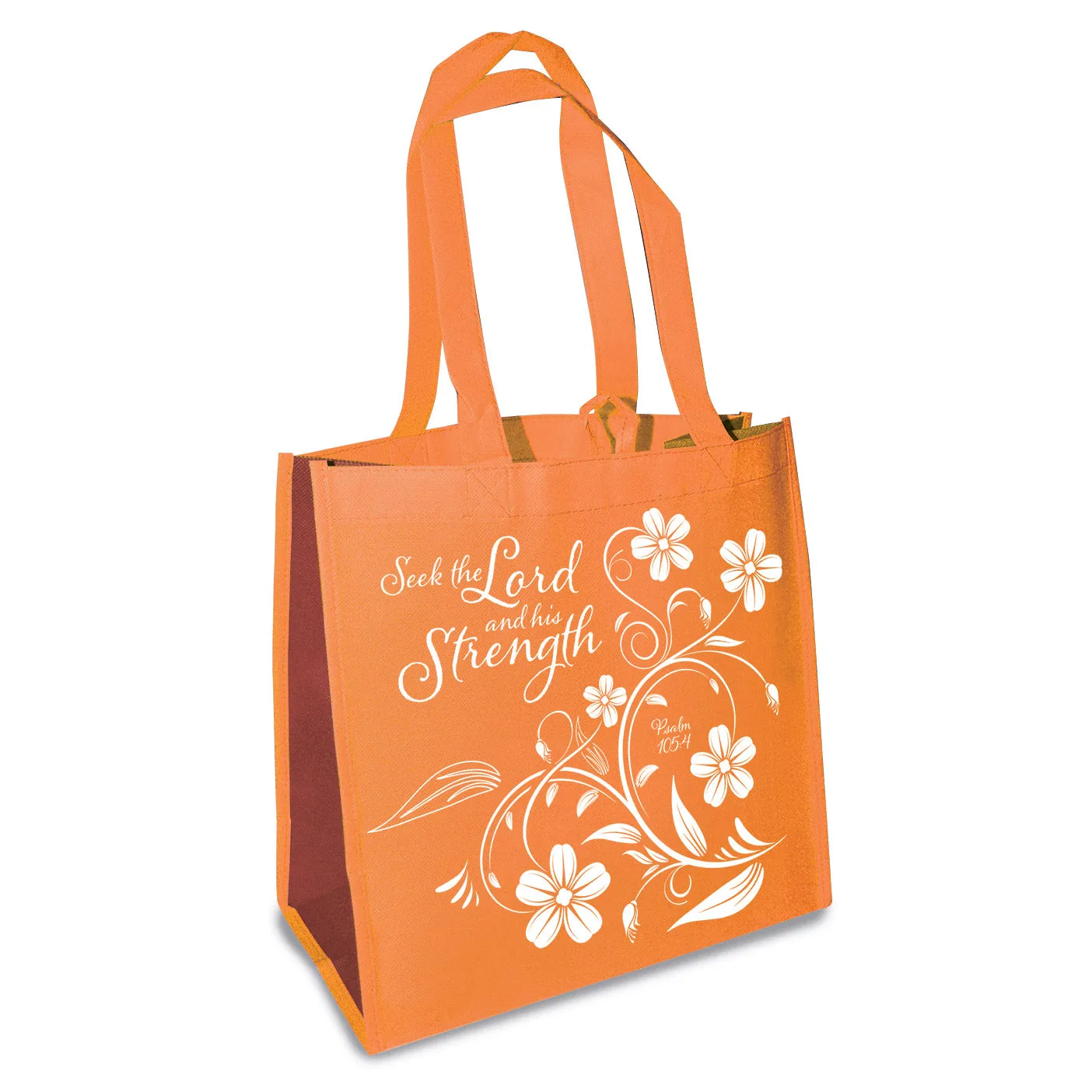 ECO Tote: Orange Seek the Lord