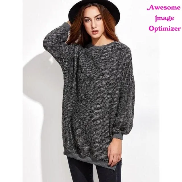 Fashion Women Blouse Winter Warm Long Sleeve O Neck Knitwear Pullover Long blusas feminina verao