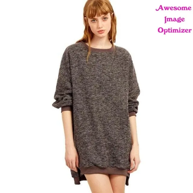 Fashion Women Blouse Winter Warm Long Sleeve O Neck Knitwear Pullover Long blusas feminina verao