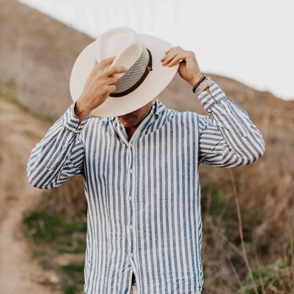 Florence | Mens Wide Brim Straw Sun Hat