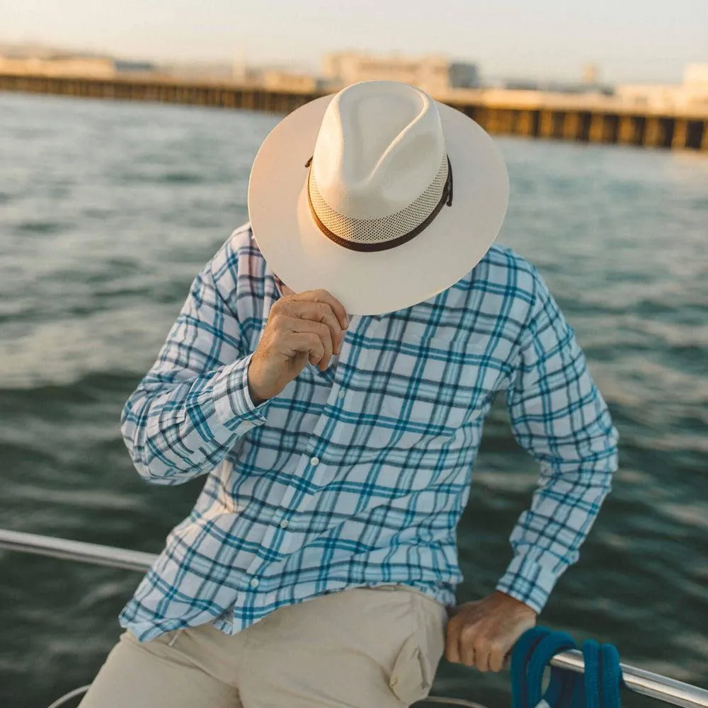 Florence | Mens Wide Brim Straw Sun Hat