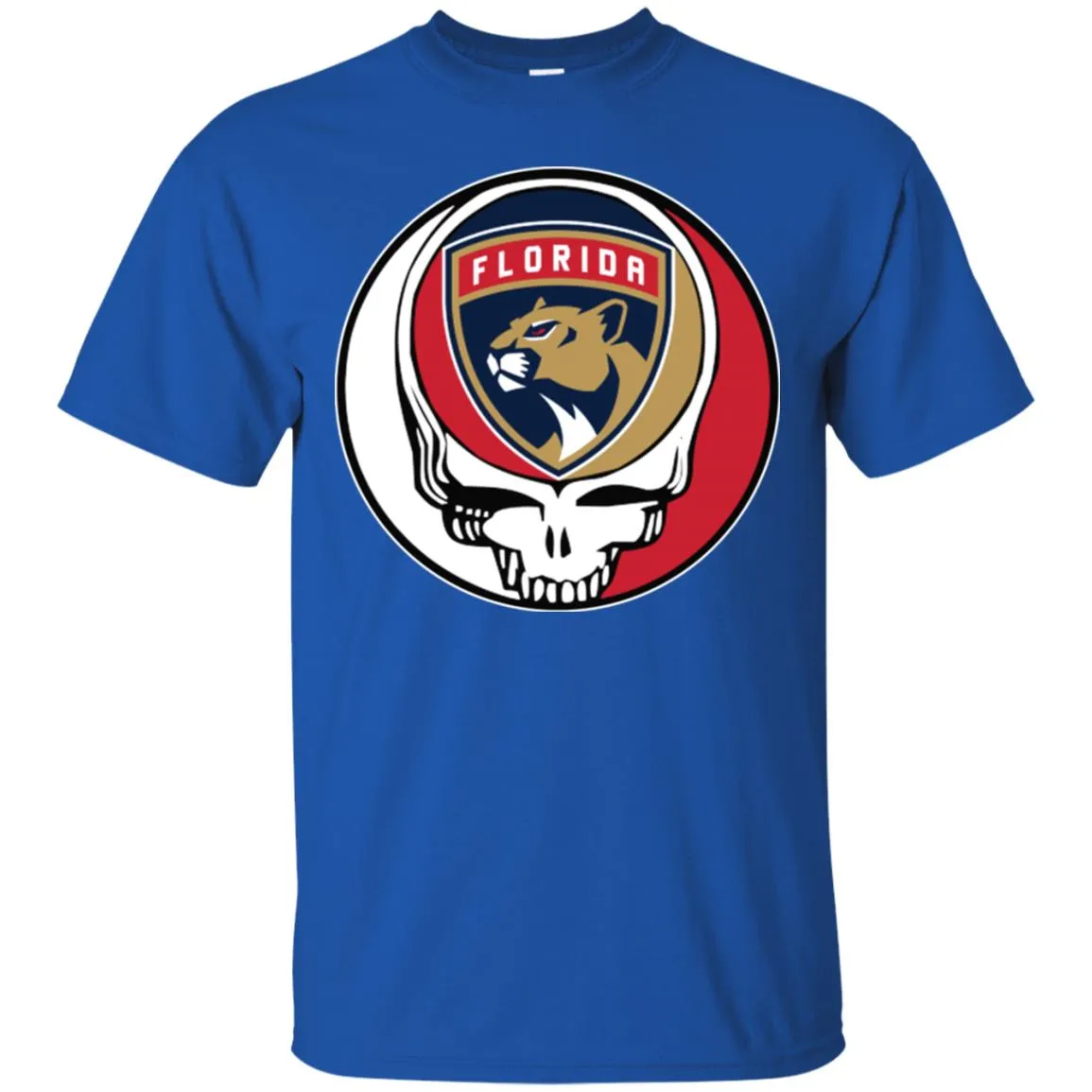 Florida Panthers Grateful Dead Steal Your Face Hockey Nhl Shirts