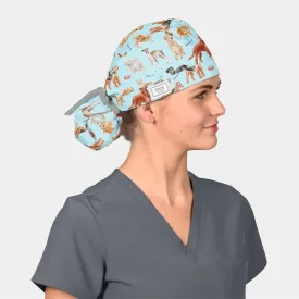 Furry Companion- Splendid Scrub Hats