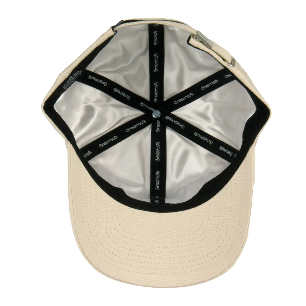 Golfroots Sandtrap Cream Dad Hat