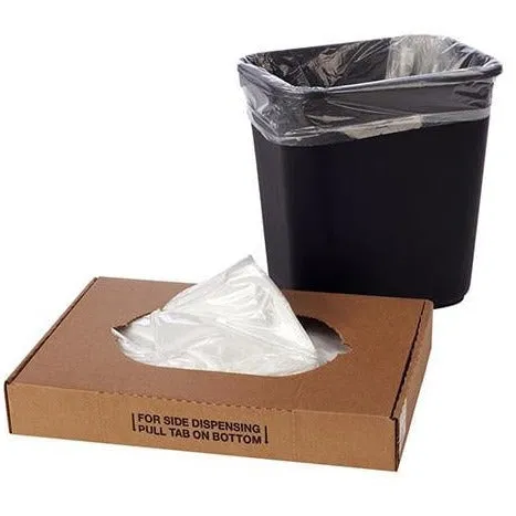 HDPE Trash Bags & Can Liners 24 x 24 x 6 MIC 1000/CTN