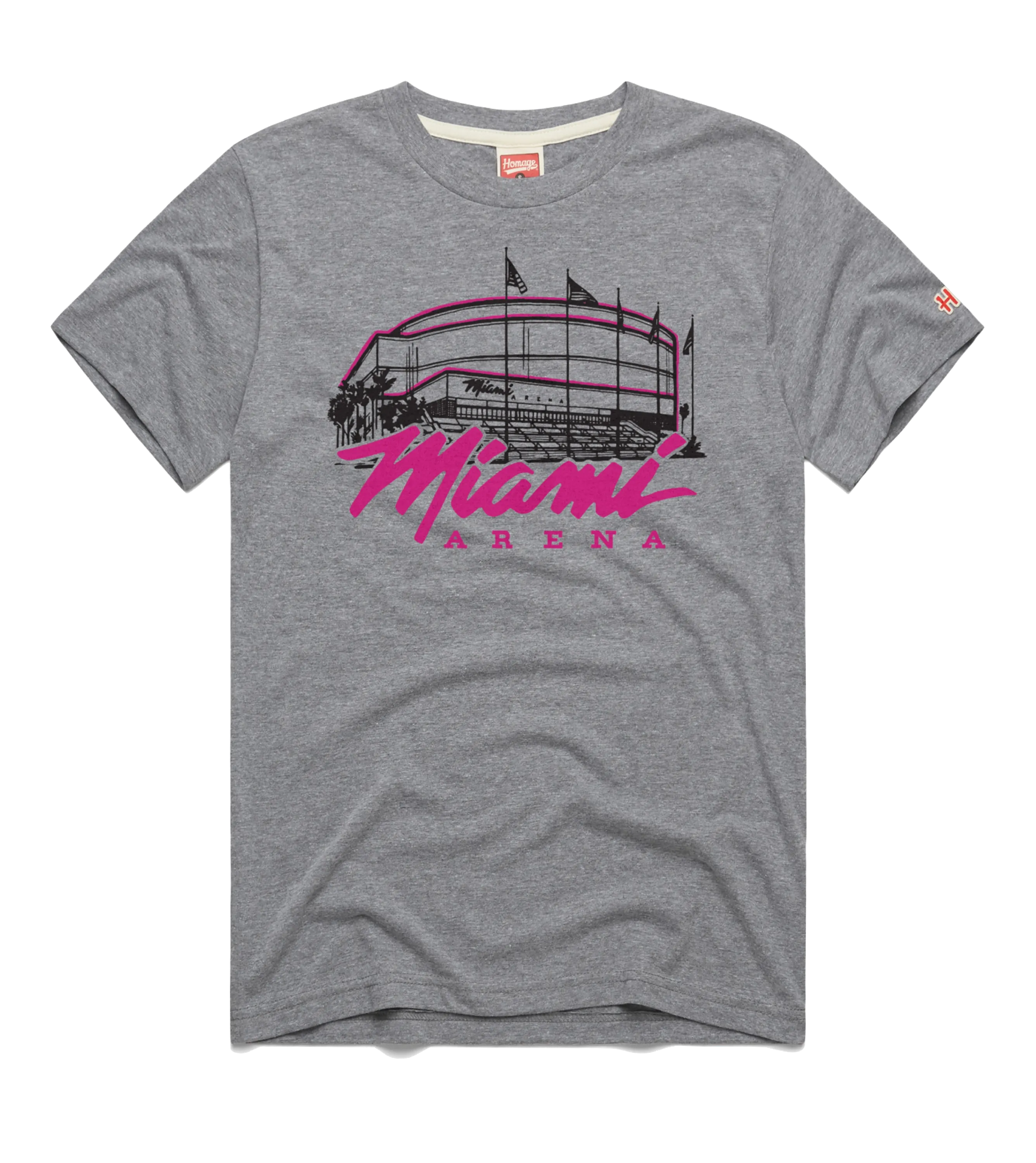 Homage Miami Arena Grey Tee