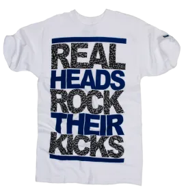 Jordan True Blue Cement 3 T Shirt Real Heads