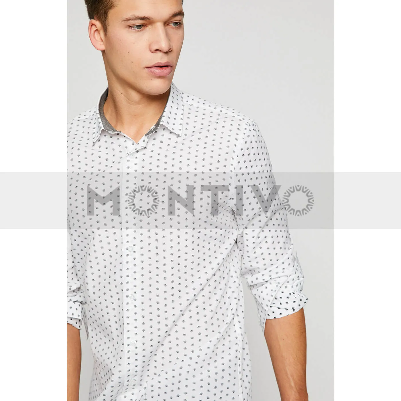 Koton White Printed Shirt