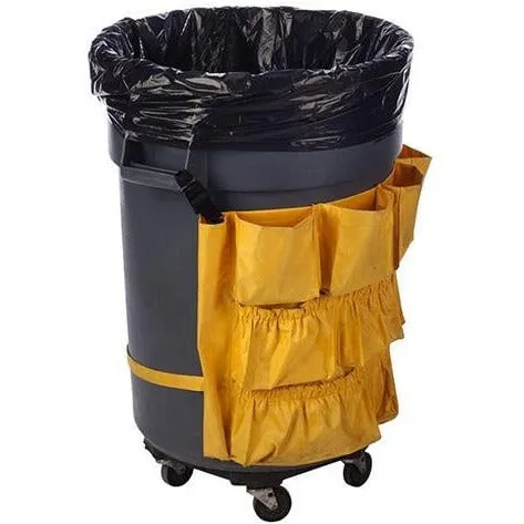 LDPE Trash Bags & Can Liners 23 x 10 x 40 x 3 mil - Black