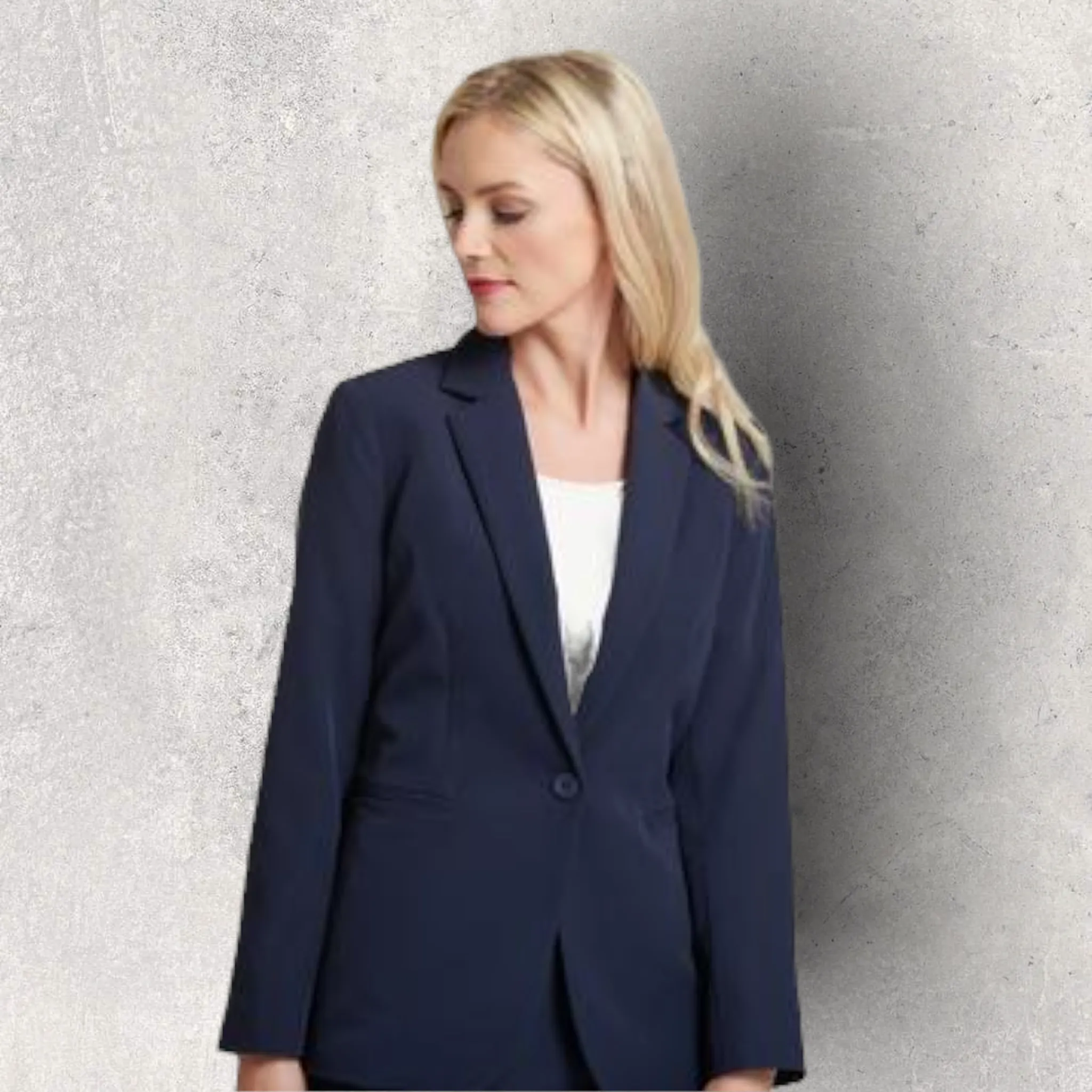 Libra Ladies Navy Blazer Jacket Business Office UK 10 US 6 EU 38 BNWT