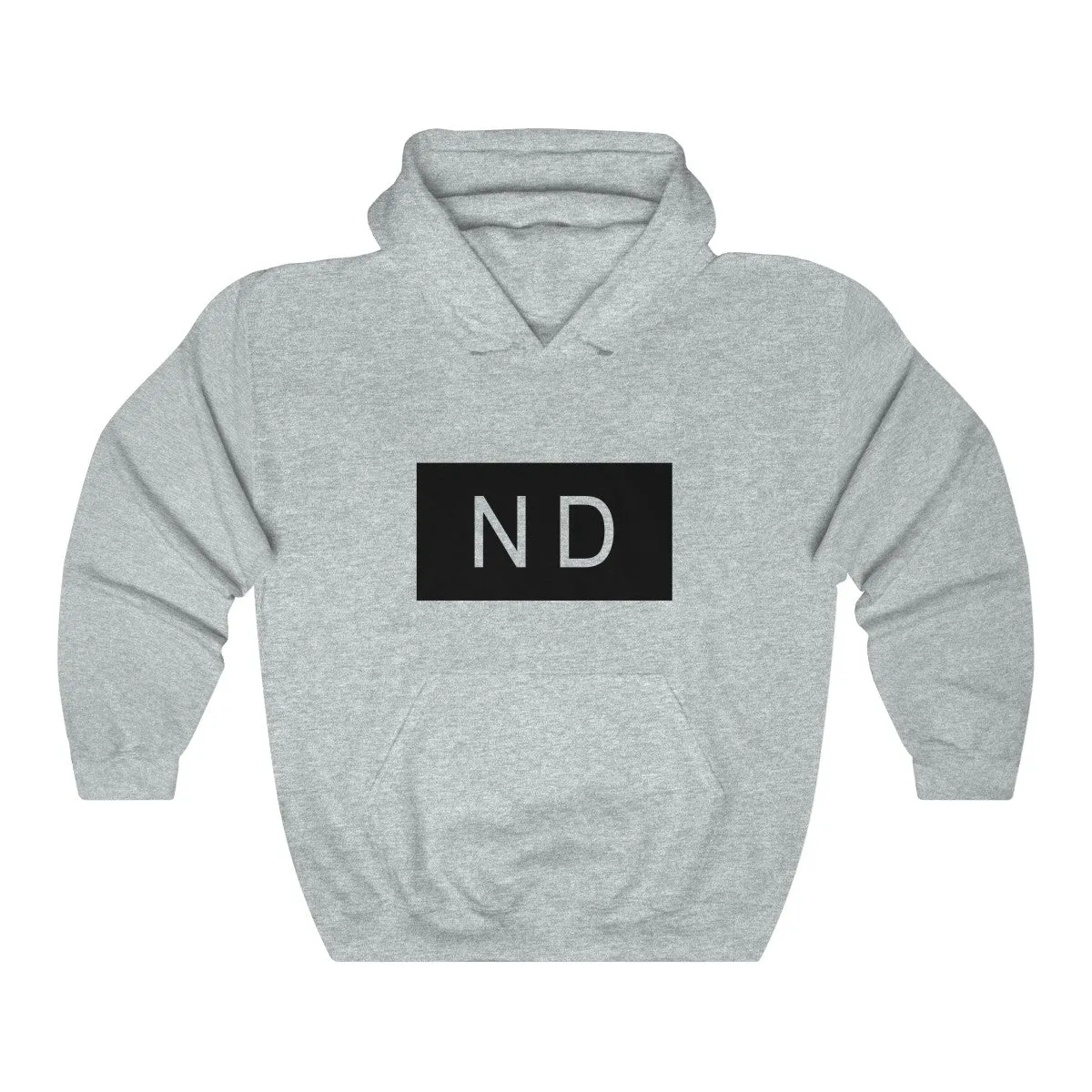 Mens Street Style ND Hooded Sweatshirt