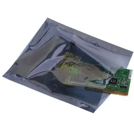 Metallic Static Shielding ESD Poly Bags. 12 x 18