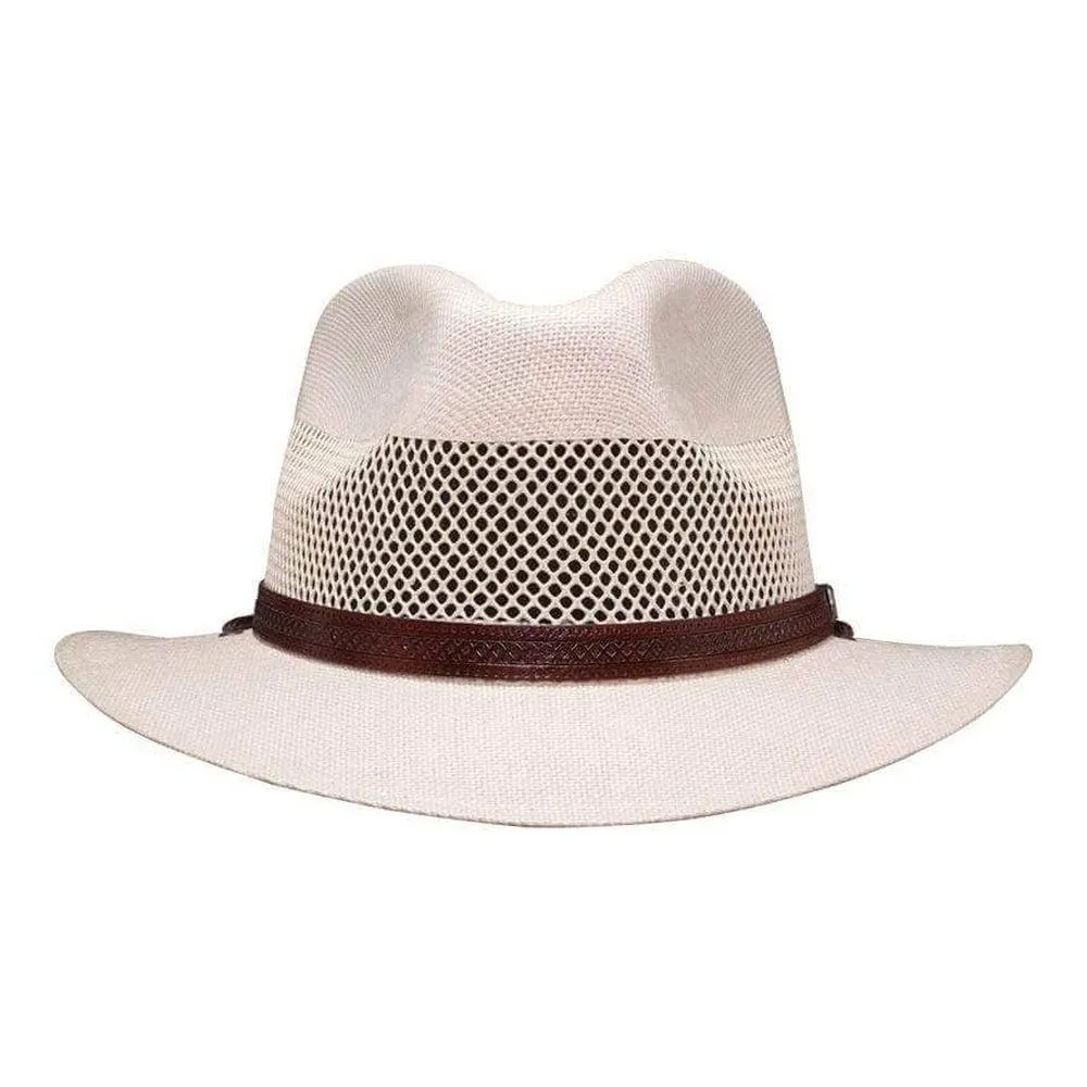 Milan | Mens Straw Fedora Hat