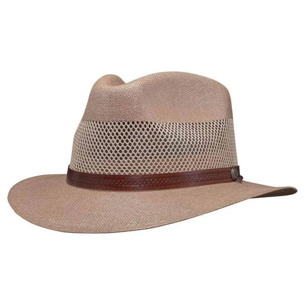 Milan | Mens Straw Fedora Hat