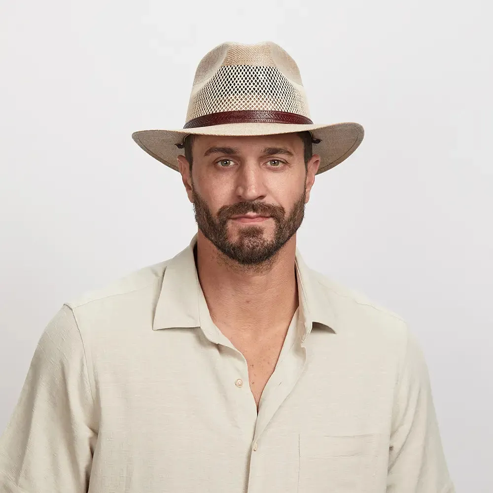 Milan | Mens Straw Fedora Hat