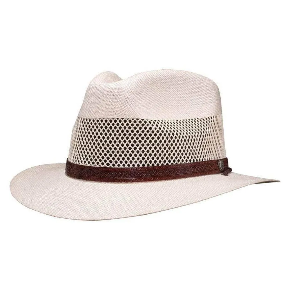 Milan | Mens Straw Fedora Hat