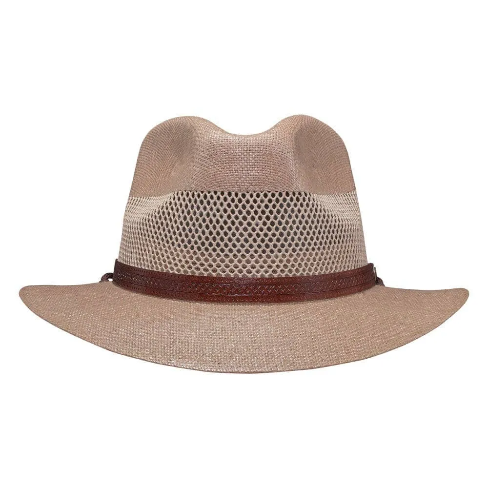 Milan | Mens Straw Fedora Hat