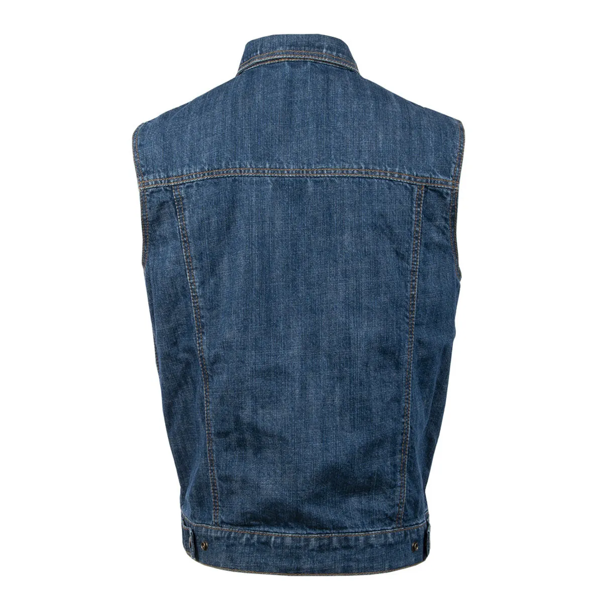 Milwaukee Motorcycle Clothing Company MV3850 Men's Blue Denim Stone