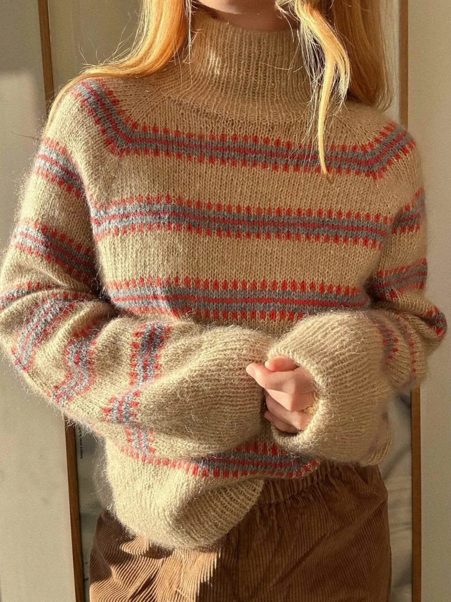 Norma sweater fra My Favourite Things Knitwear, No 16   silk mohair garnpakke (uden opskrift)