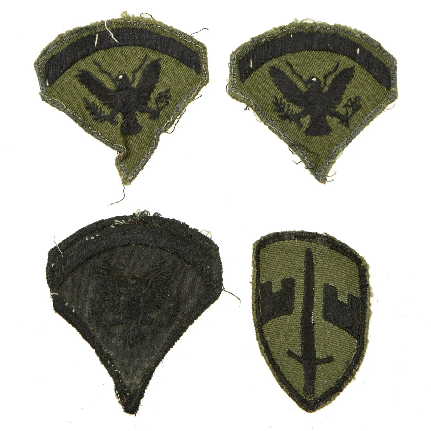 Original U.S. Vietnam War Boonie and Patch Collection