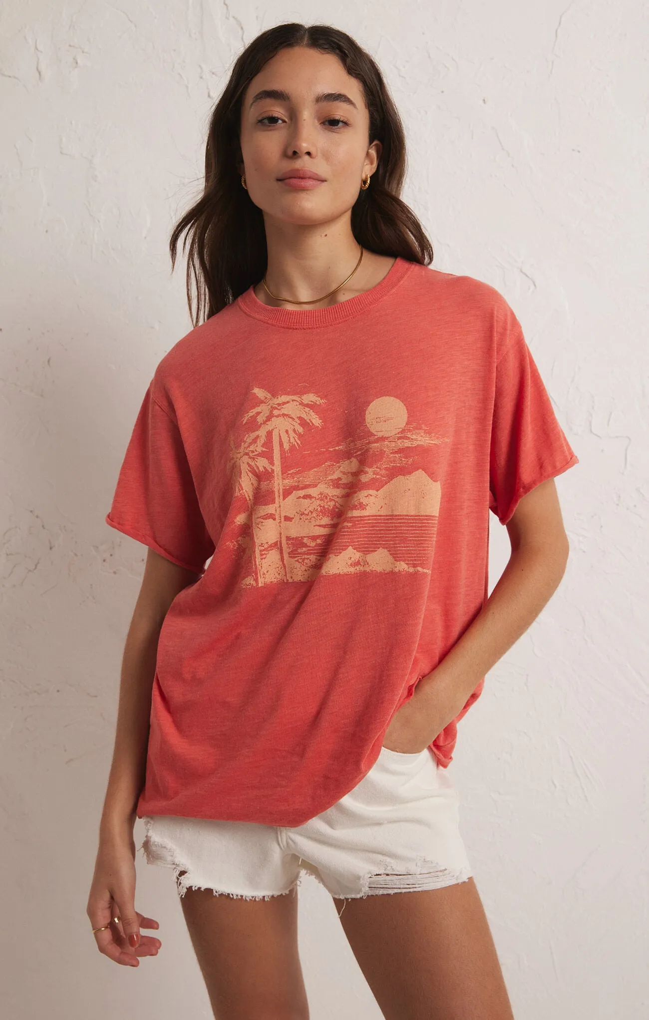 Oversized Sunset Tee