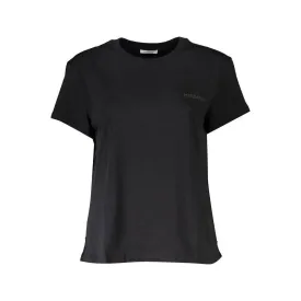 Patrizia Pepe Chic Crew Neck Organic Cotton Tee