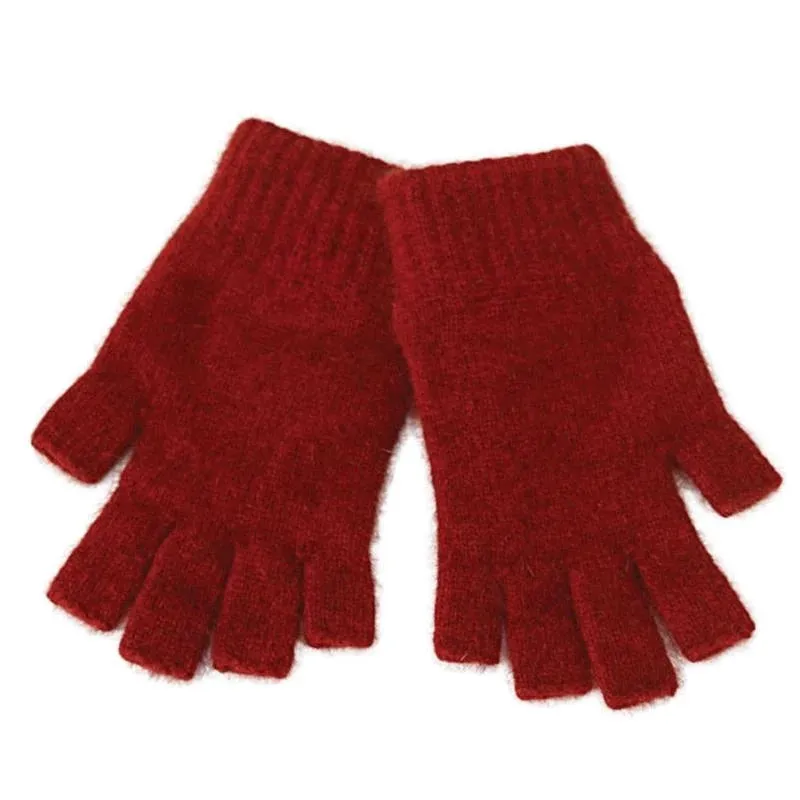 Premium Possum and Merino Wool Fingerless Gloves