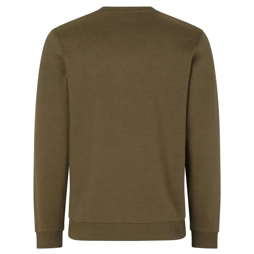 Pulse Sweatshirt - Dark Olive Melange by Seeland