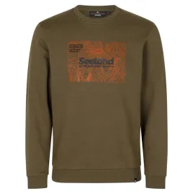 Pulse Sweatshirt - Dark Olive Melange by Seeland