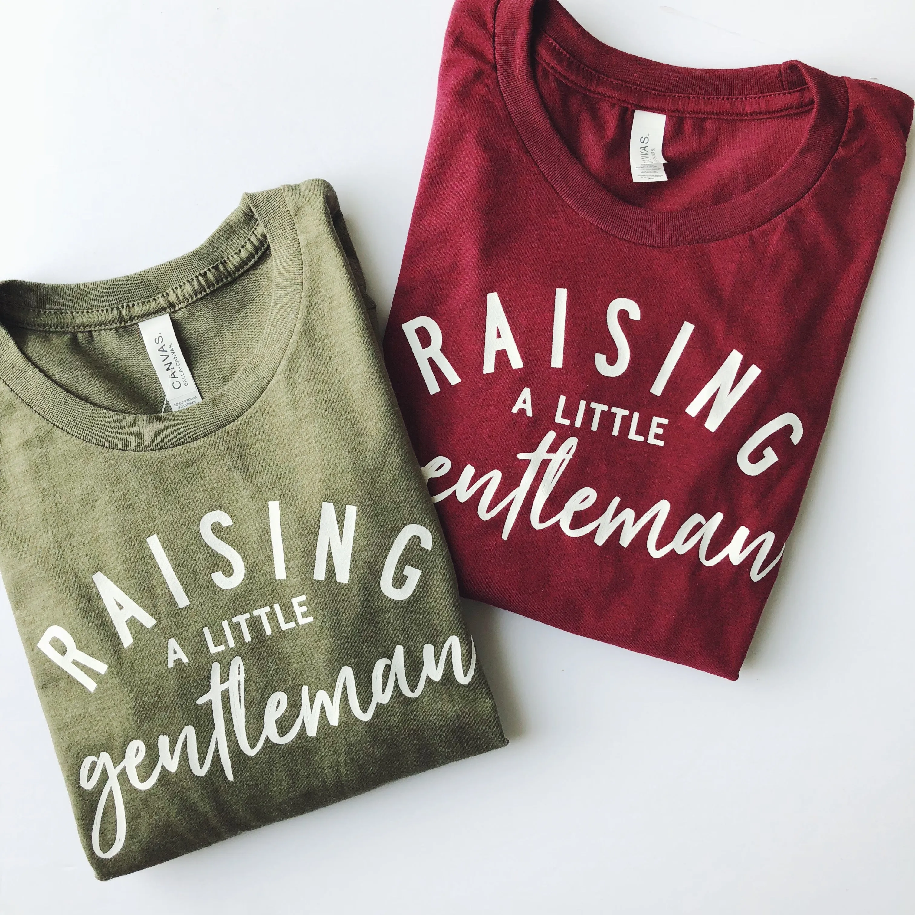 Raising A Little Gentleman (Singular) - Original Design - Unisex Tee