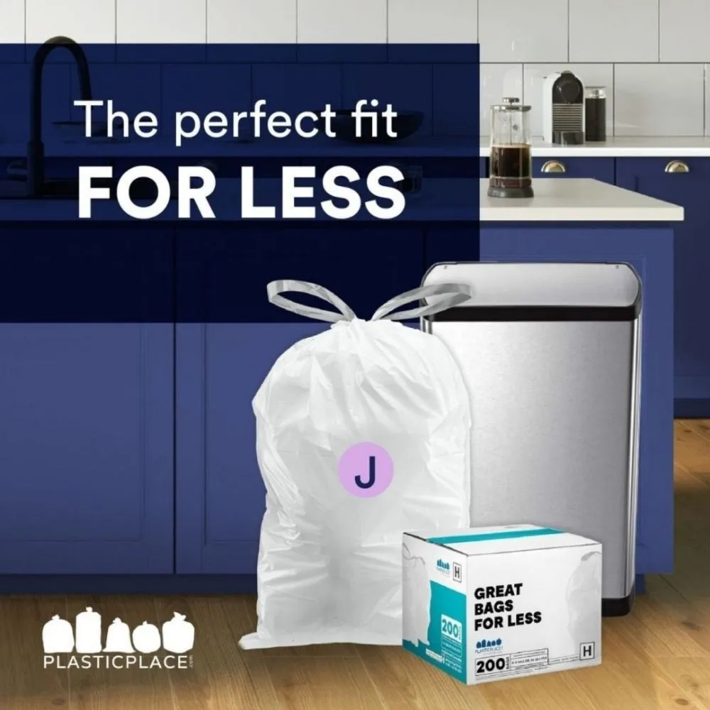 Sample of - 12-13 Gallon Simplehuman Compatible Trash Bags Code N | Lavender & Vanilla Scented Bags