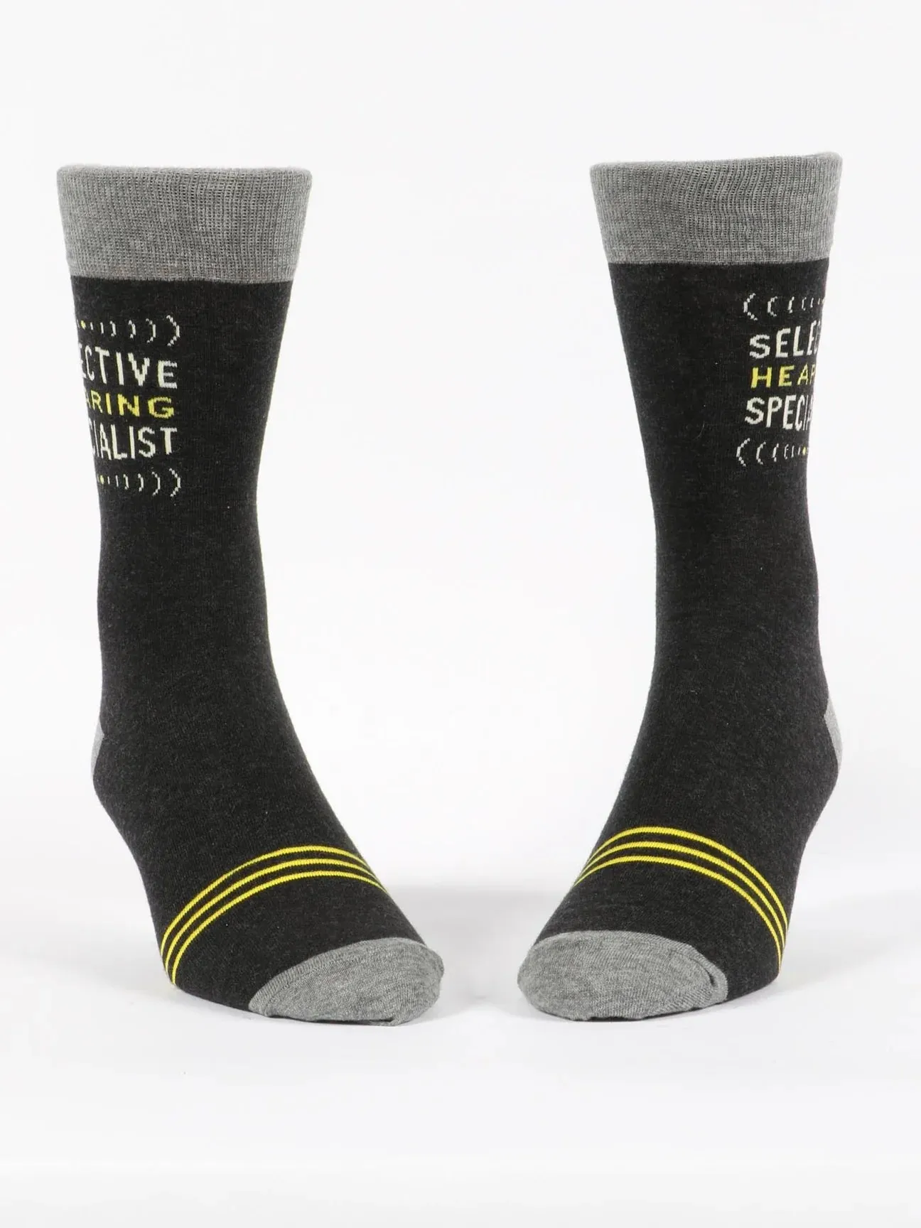 Selective Hearing Specialist Men's Crew Sock