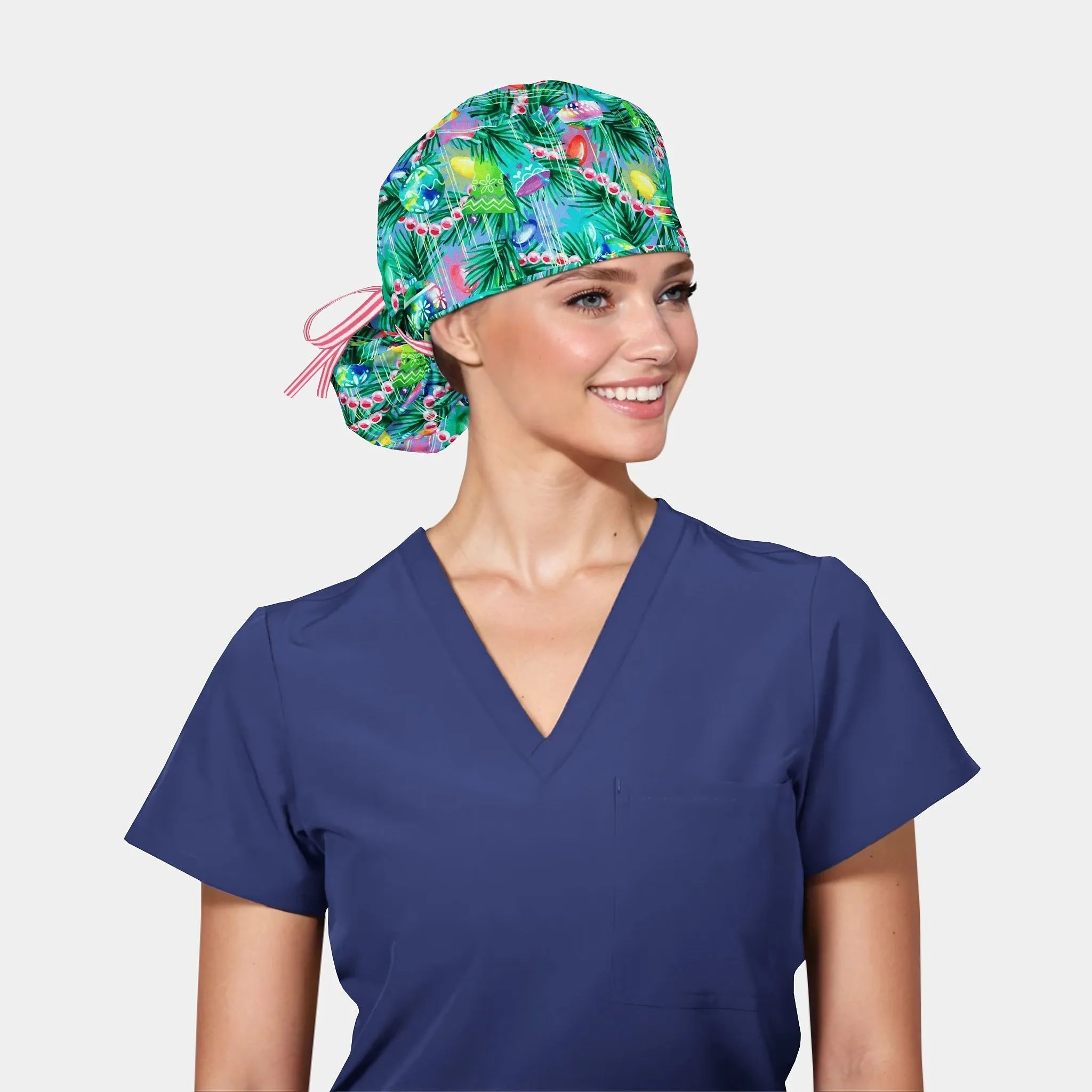 Sparkling Spruce - Pony Scrub Hats