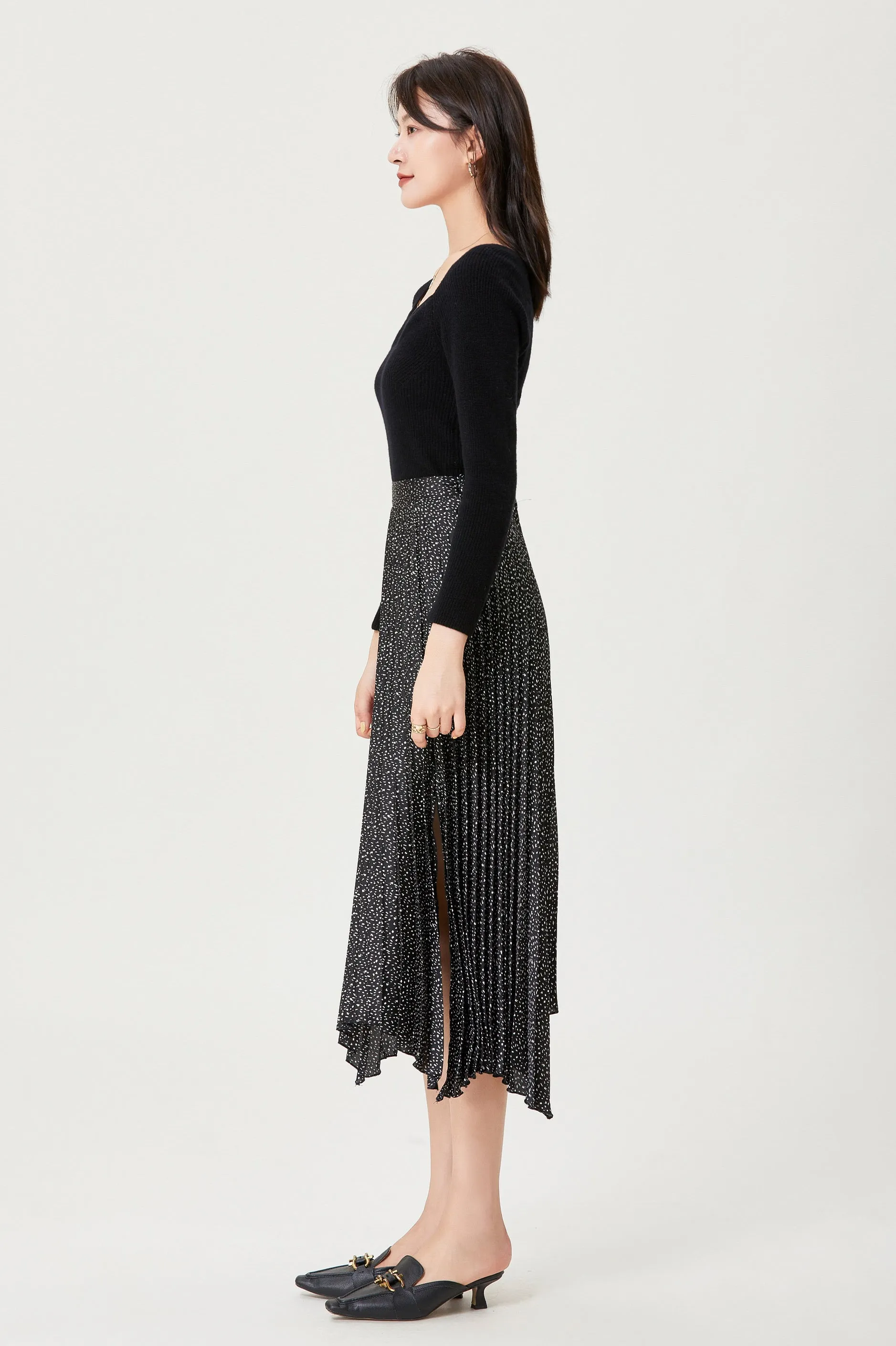 Sylphide | Twila Wave Wool Sweater