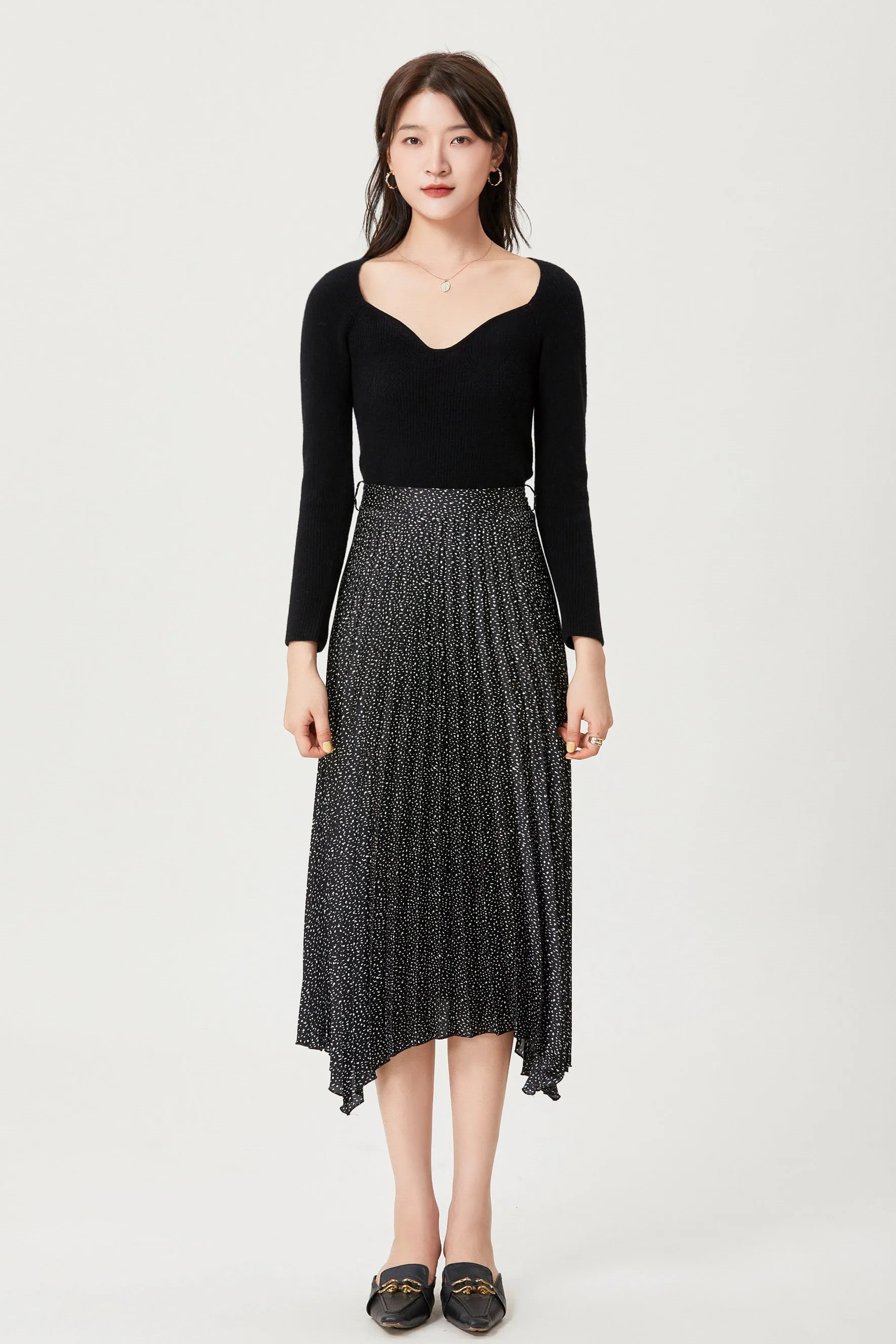 Sylphide | Twila Wave Wool Sweater