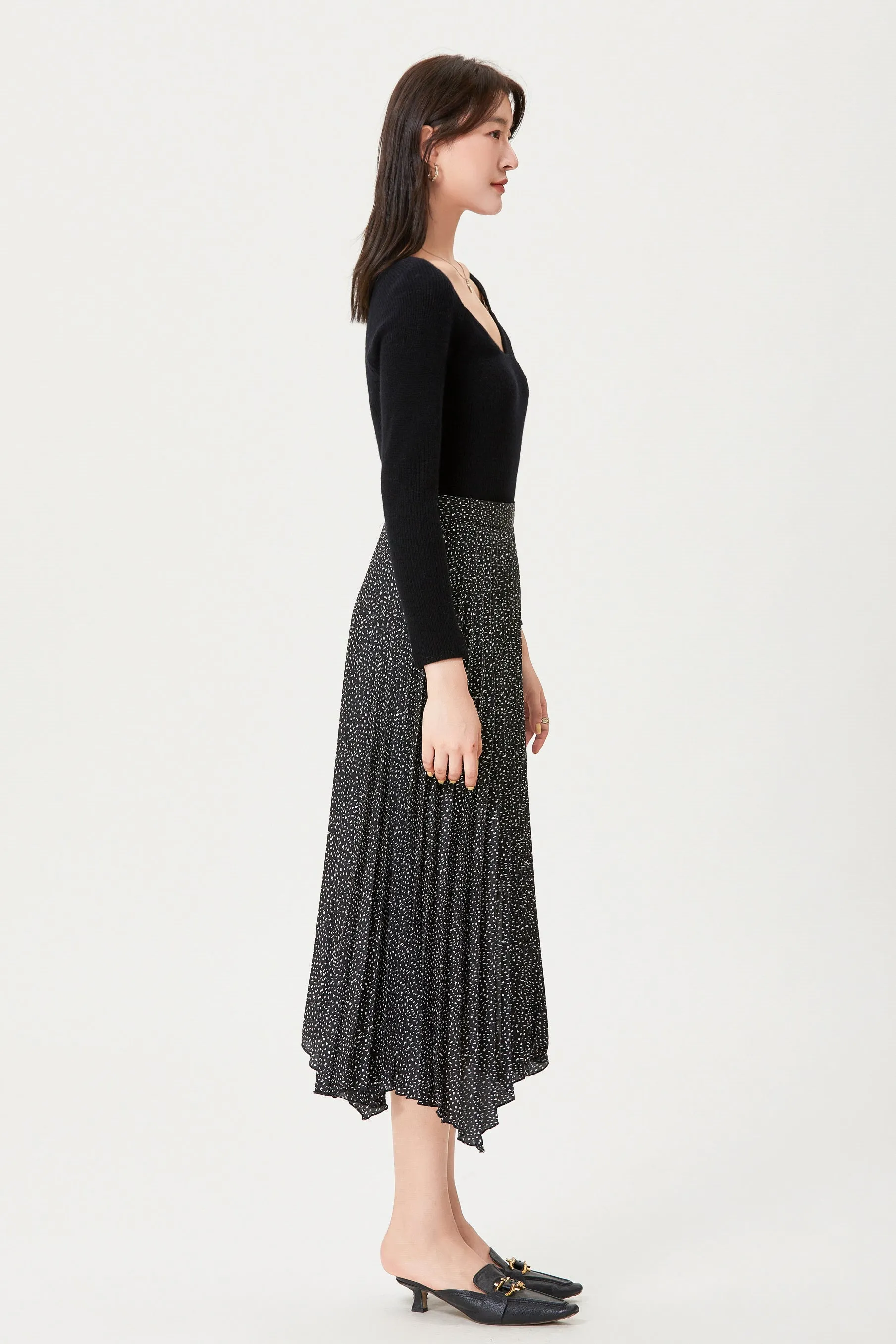 Sylphide | Twila Wave Wool Sweater