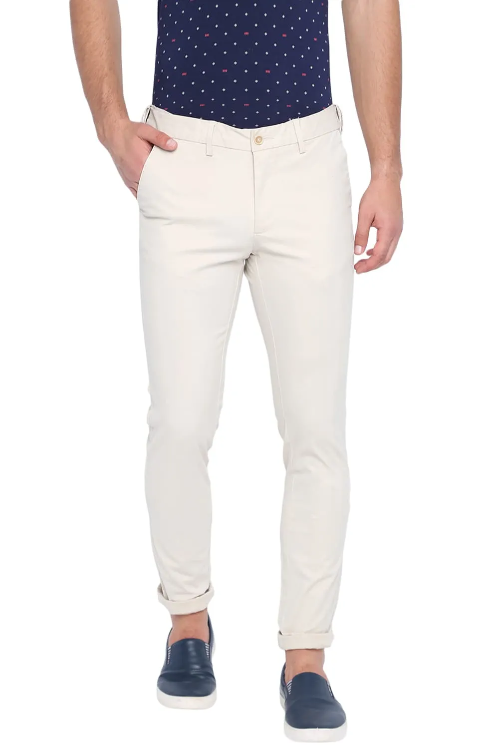 Tapered Fit Fag Stretch Trouser