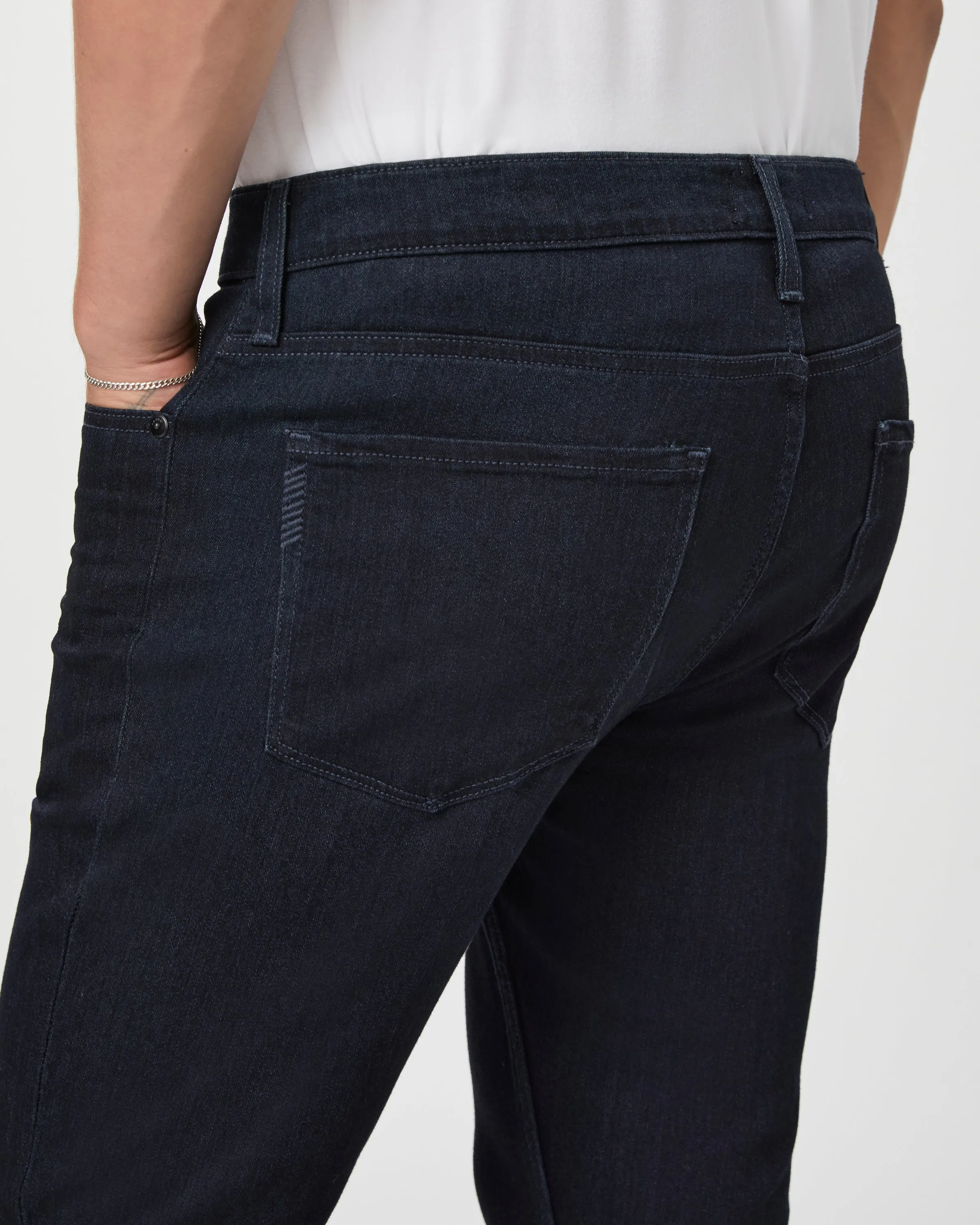 Transcend Federal Slim Straight Jean - Inkwell